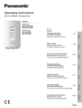 Panasonic WHUD09FE8 Instruções de operação