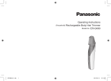 Panasonic ERGK60 Instruções de operação