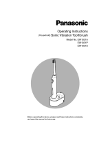 Panasonic EW1031 Instruções de operação