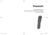 Panasonic ER-GP30 Manual do proprietário