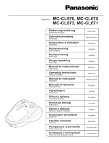 Panasonic MCCL676 Instruções de operação