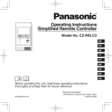Panasonic CZ-RELC2 Instruções de operação