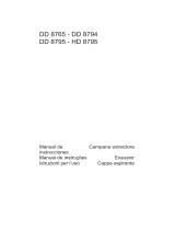 Aeg-Electrolux DD8765M/CH Manual do usuário