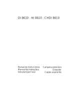 Aeg-Electrolux DI8610-M Manual do usuário