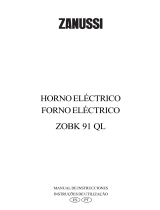 Zanussi ZOBK91QLX Manual do usuário