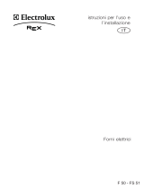 ELECTROLUX-REX F50B Manual do usuário