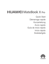 Huawei MateBook X Pro 2019 Manual do proprietário