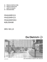 De Dietrich DRS915JE Manual do usuário