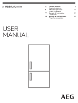 AEG RDB72721AW Manual do usuário