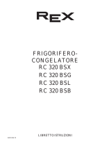 REX RC320BSX Manual do usuário
