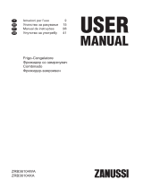 Zanussi ZRB36104WA Manual do usuário