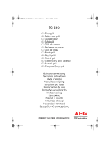 AEG Electrolux TG 240 Manual do usuário