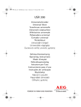 Aeg-Electrolux USR200 Manual do usuário