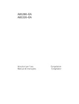 Aeg-Electrolux A85320GA Manual do usuário