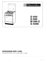 Electrolux G550 Manual do usuário