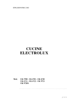 Electrolux EK5700 Manual do usuário
