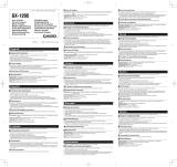 Casio GX-120S Manual do usuário