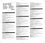 Casio GX-12S Manual do usuário