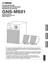 Yamaha GNS-MS01 Manual do proprietário