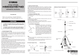 Yamaha HS840 Manual do proprietário