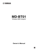 Yamaha MD-BT01 Manual do usuário