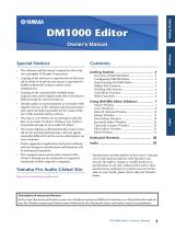 Yamaha DM1000V Manual do proprietário