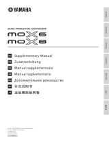 Yamaha MOX8 Manual do usuário