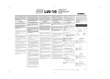 Yamaha LW-16 Manual do proprietário