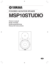 Yamaha MSP10STUDIO Manual do proprietário