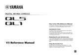 Yamaha V5 Manual do usuário