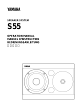 Yamaha S55 Manual do usuário