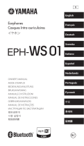 Yamaha EPH-WS01 Manual do proprietário