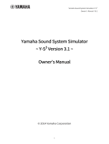 Yamaha Y-S3 Manual do usuário