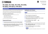 Yamaha RX-V585 Manual do usuário