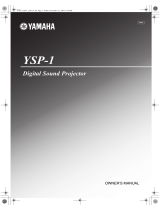 Yamaha YSP-1 Manual do usuário