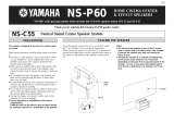 Yamaha NS-P60 Manual do proprietário