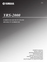 Yamaha YRS-2000 Manual do proprietário