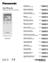 Panasonic CZRL511D Instruções de operação