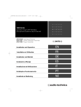 Audio-Technica 1800 Serie Manual do usuário