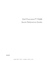 Dell Precision T5400 Manual do usuário