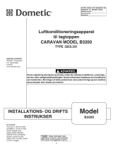 Dometic Air Conditioner B3200 Manual do usuário