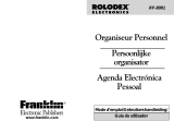 Franklin PDAs & Smartphones RF-8001 Manual do usuário