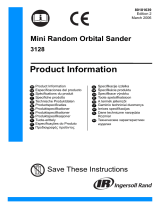 Ingersoll-Rand Sander 3128 Manual do usuário