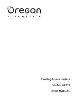Oregon Scientific WS112 Manual do usuário