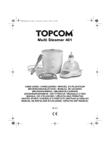 Topcom Electric Steamer 401 Manual do usuário