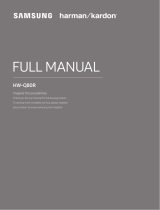 Samsung HW-Q80R Manual do usuário
