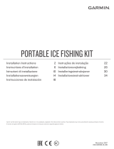 Garmin Large Portable Ice Fishing Kit Instruções de operação