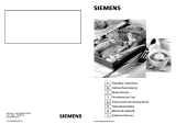 Siemens Gas Hob Manual do usuário