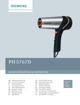 Siemens PH5767D/01 Manual do usuário