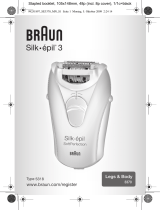 Braun Legs & Body 3370, Silk-épil 3 Manual do usuário